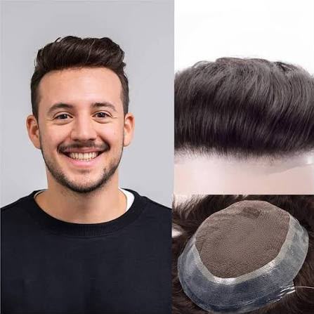 Hair Wig Before After